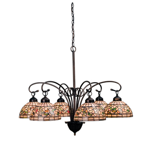 Meyda Tiffany Tiffany Turning Leaf 18715 Chandelier Light - Bapa