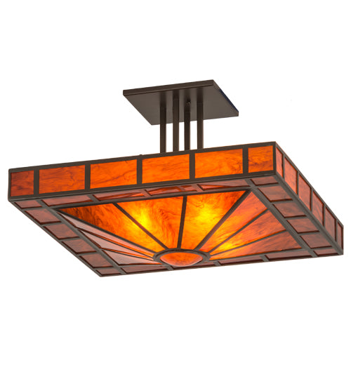 Meyda Tiffany Mission 187316 Ceiling Light - Bronze