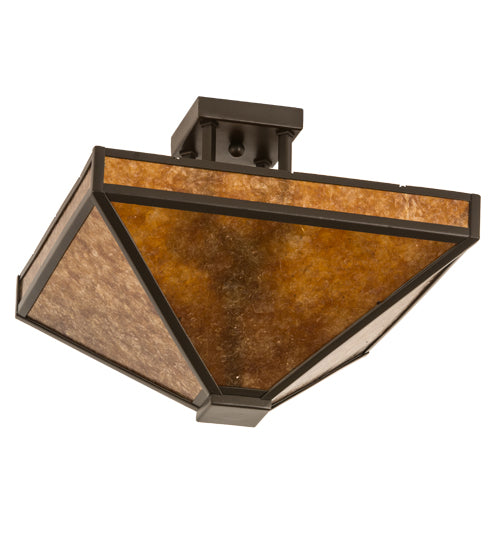 Meyda Tiffany Mission 187318 Ceiling Light - Bronze