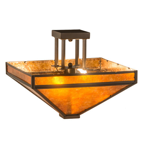 Meyda Tiffany Mission 187318 Ceiling Light - Bronze