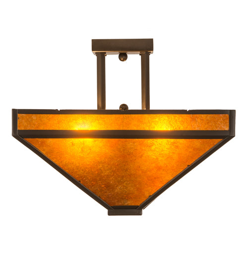 Meyda Tiffany Mission 187318 Ceiling Light - Bronze
