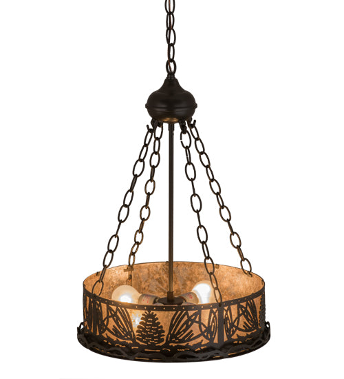 Meyda Tiffany Mountain Pine 18751 Pendant Light - Timeless Bronze