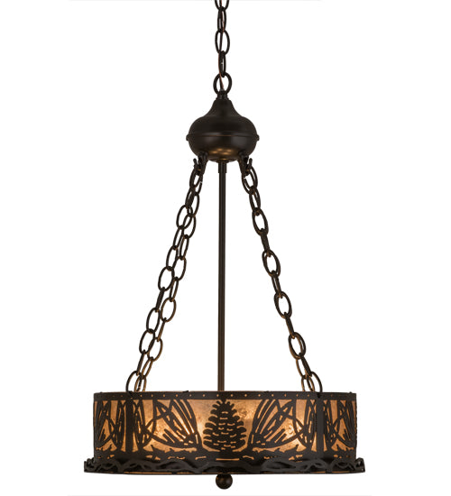 Meyda Tiffany Mountain Pine 18751 Pendant Light - Timeless Bronze
