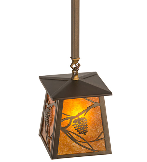 Meyda Tiffany Whispering Pines 187586 Pendant Light - Antique Copper