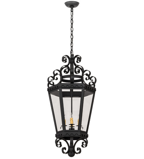 Meyda Tiffany Cadenza 187789 Pendant Light - Textured Black