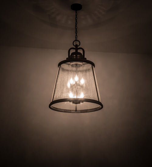 Meyda Tiffany Steadman 187844 Pendant Light - Wrought Iron