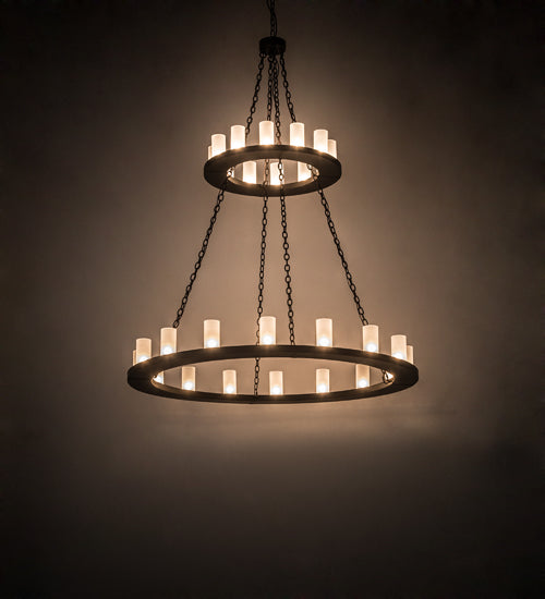 Meyda Tiffany Loxley 187925 Chandelier Light - Oil Rubbed Bronze