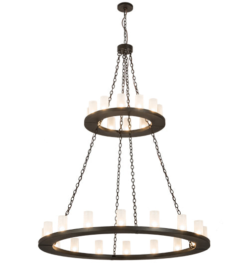 Meyda Tiffany Loxley 187925 Chandelier Light - Oil Rubbed Bronze
