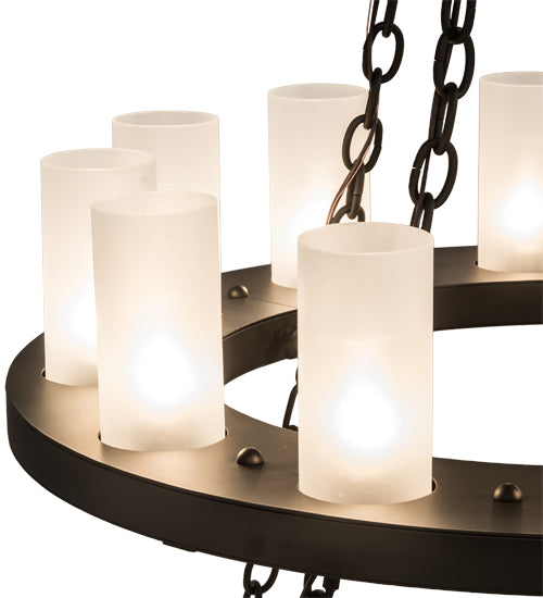 Meyda Tiffany Loxley 187925 Chandelier Light - Oil Rubbed Bronze
