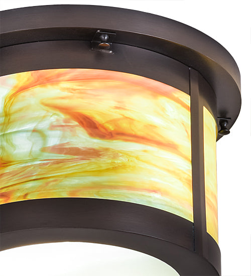 Meyda Tiffany Craftsman 188135 Ceiling Light - Craftsman Brown