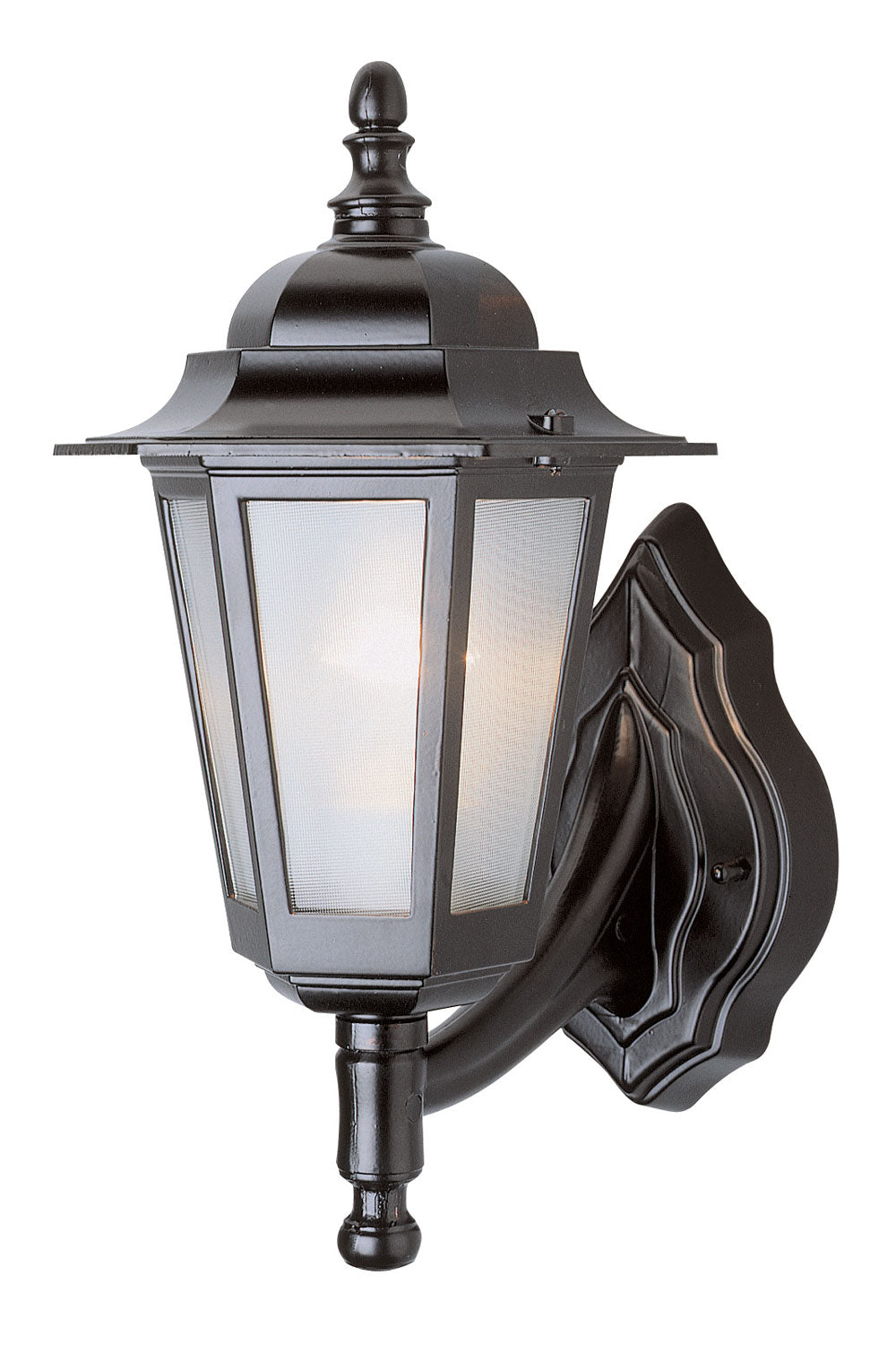 Trans Globe Imports 4055 BK Alexander One Light Wall Lantern Outdoor Black