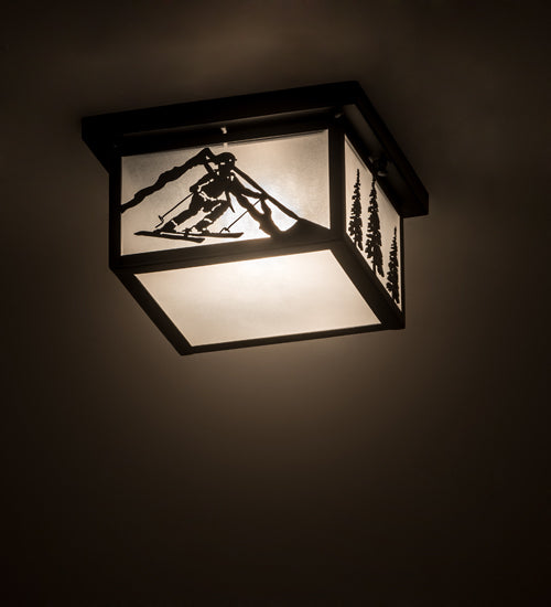 Meyda Tiffany Hyde Park 188346 Ceiling Light - Antique Copper