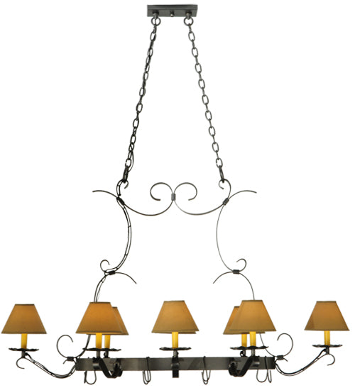 Meyda Tiffany Laramie 188402 Pendant Light - Pewter