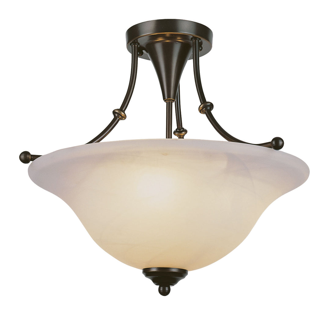 Trans Globe Imports Perkins 6540 WB Ceiling Light - Weathered Bronze