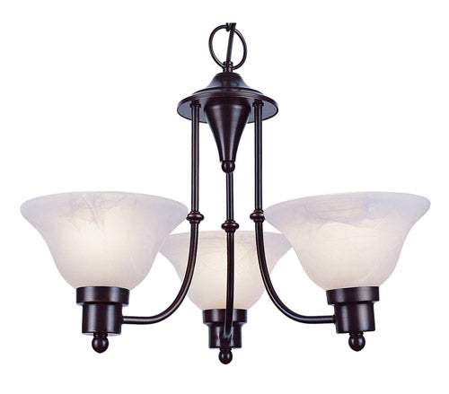 Trans Globe Imports Perkins 6544 WB Chandelier Light - Weathered Bronze