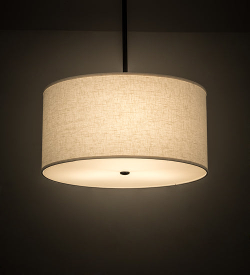 Meyda Tiffany Cilindro 188859 Pendant Light - Charcoal Grey
