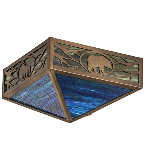 Meyda Tiffany Wildlife 188913 Ceiling Light - Antique Copper