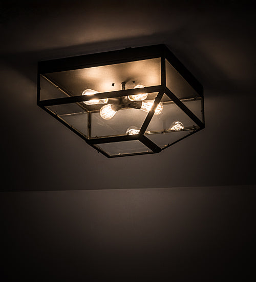 Meyda Tiffany Mission 188965 Ceiling Light - Wrought Iron