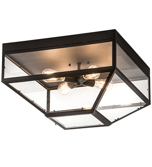 Meyda Tiffany Mission 188965 Ceiling Light - Wrought Iron