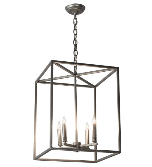 Meyda Tiffany Kitzi Box 188996 Ceiling Light - Nickel