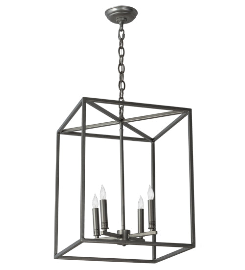 Meyda Tiffany Kitzi Box 188996 Ceiling Light - Nickel