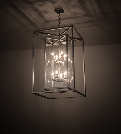 Meyda Tiffany Kitzi Box 188997 Pendant Light - Nickel