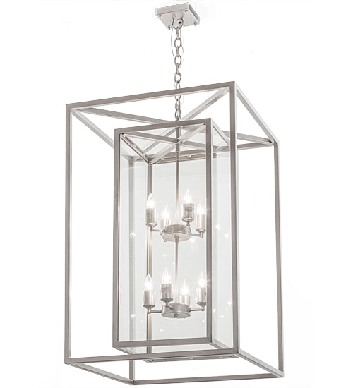 Meyda Tiffany Kitzi Box 188997 Pendant Light - Nickel