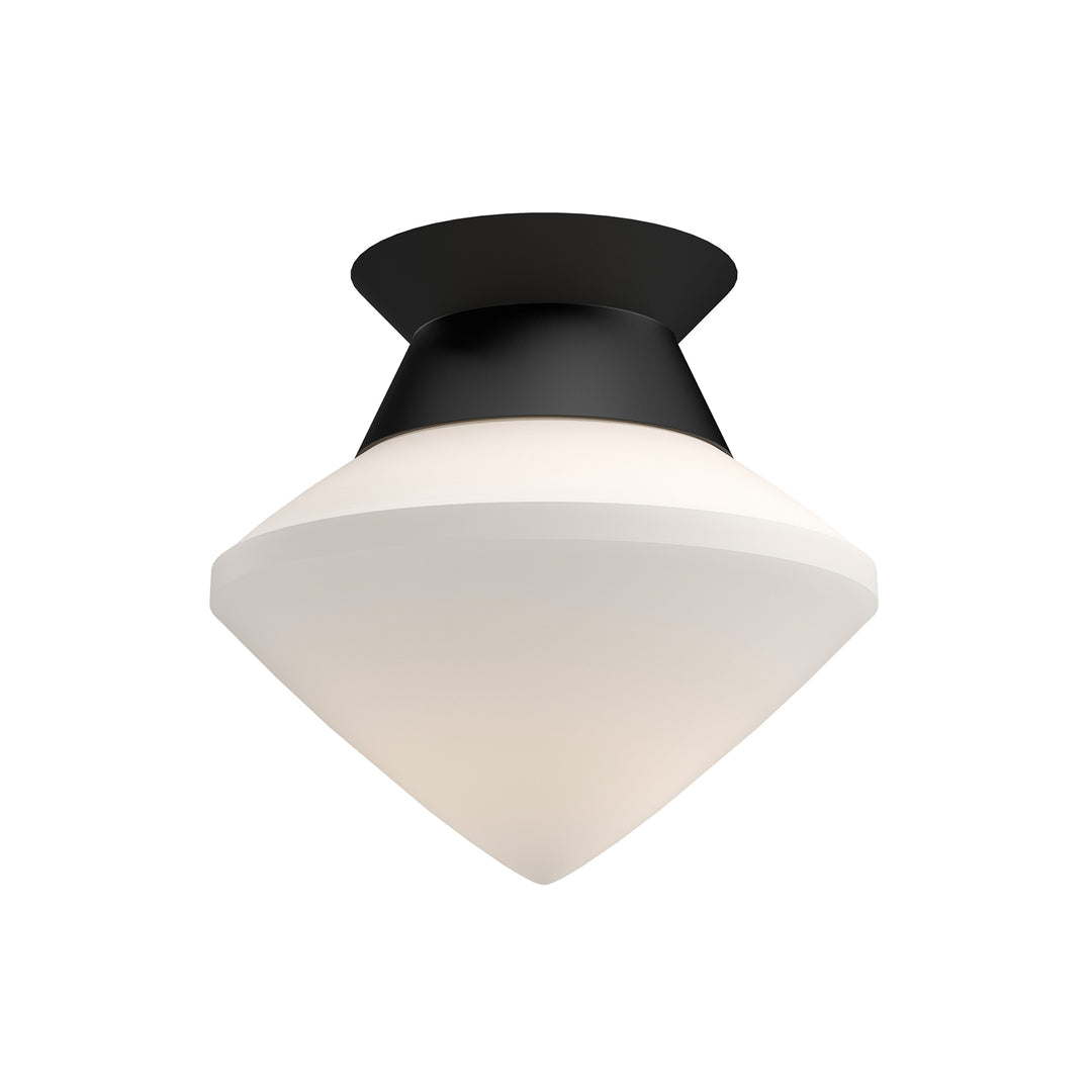 Alora Mood nora FM537508MBOP Ceiling Light - Matte Black/Opal Matte Glass