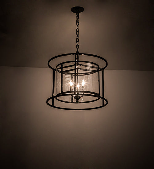 Meyda Tiffany Kitzi 189001 Pendant Light - Mahogany Bronze