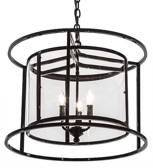 Meyda Tiffany Kitzi 189001 Pendant Light - Mahogany Bronze