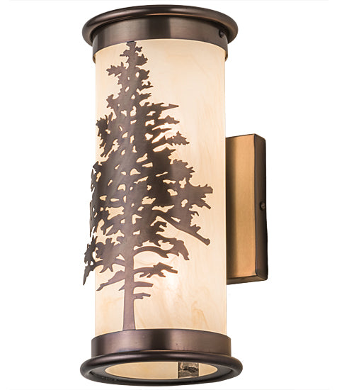 Meyda Tiffany Tamarack 189042 Wall Light - Antique,Weathered Brass