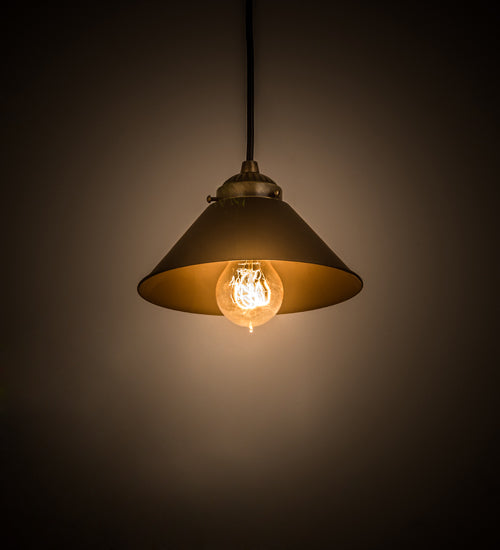 Meyda Tiffany Revival 189320 Pendant Light - Antique Brass, Oil Rubbed Bronze