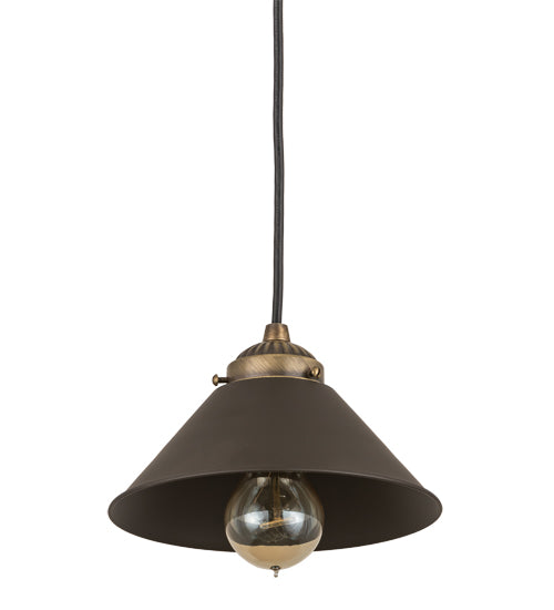 Meyda Tiffany Revival 189320 Pendant Light - Antique Brass, Oil Rubbed Bronze