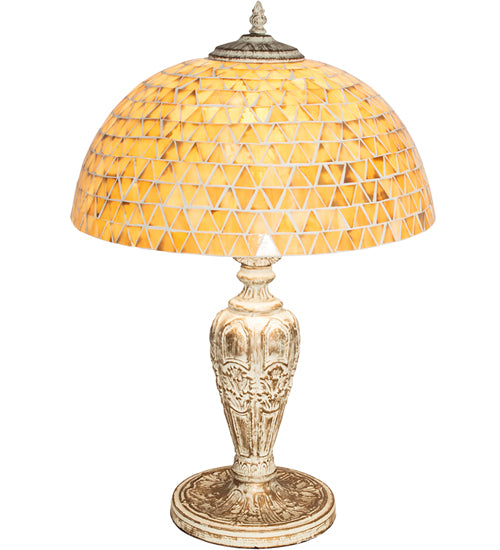 Meyda Tiffany Lighting 189411 Mosaic Dome One Light Table Lamp Lamp Gold, Champ, Gld Leaf