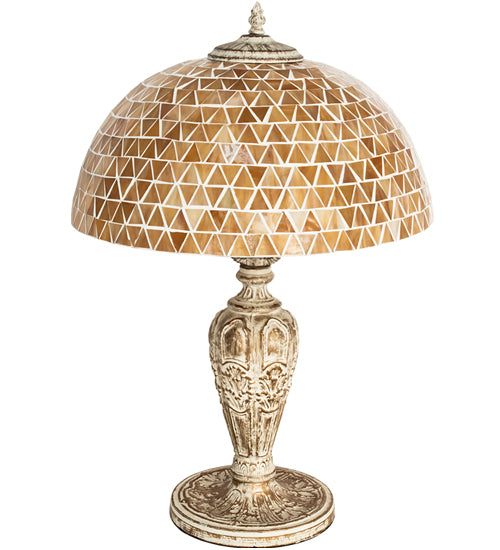Meyda Tiffany Lighting 189411 Mosaic Dome One Light Table Lamp Lamp Gold, Champ, Gld Leaf