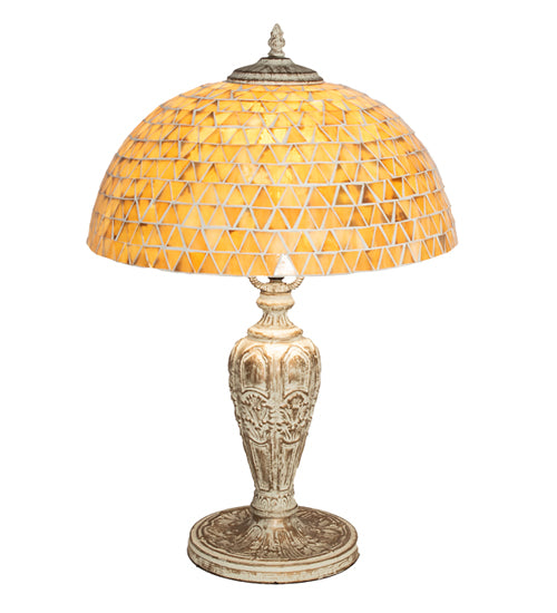 Meyda Tiffany Lighting 189411 Mosaic Dome One Light Table Lamp Lamp Gold, Champ, Gld Leaf