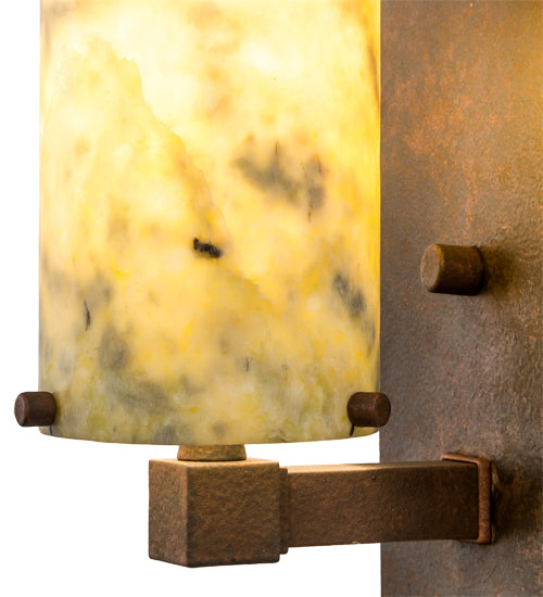 Meyda Tiffany Cilindro 189606 Wall Light - Rust