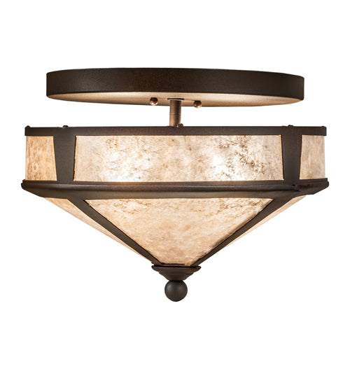 Meyda Tiffany Simple 189636 Ceiling Light - Rust,Wrought Iron