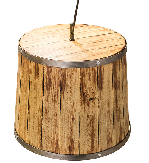Meyda Tiffany Wine Barrel 189726 Pendant Light - Steel