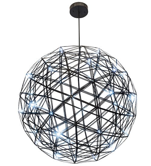 Meyda Tiffany Geosphere 189746 Pendant Light - Oil Rubbed Bronze