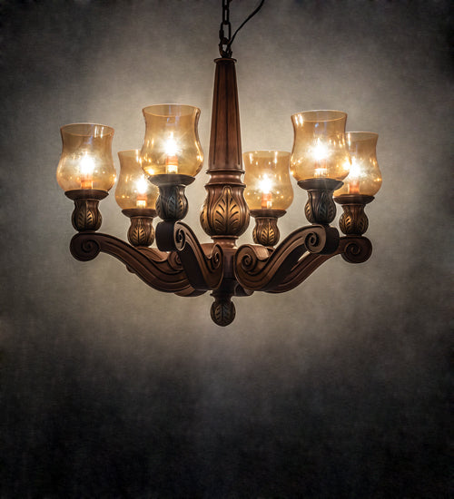 Meyda Tiffany Kendall 18983 Chandelier Light - Antique