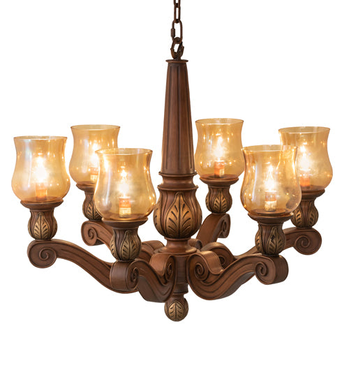 Meyda Tiffany Kendall 18983 Chandelier Light - Antique