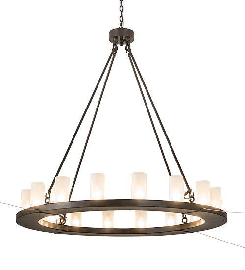 Meyda Tiffany Loxley 189843 Chandelier Light - Timeless Bronze
