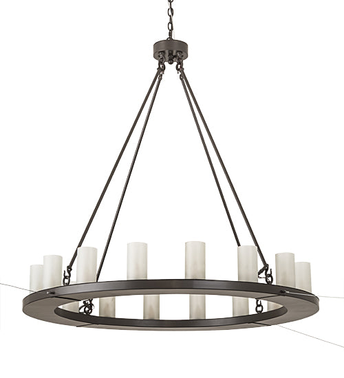 Meyda Tiffany Loxley 189843 Chandelier Light - Timeless Bronze