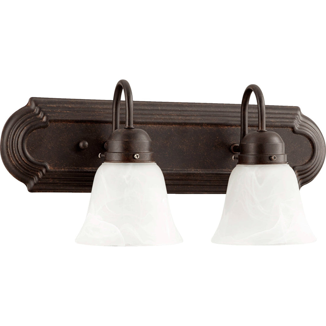 Quorum 5094 Vanities 5094-2-144 Bath Vanity Light 18 in. wide - Toasted Sienna