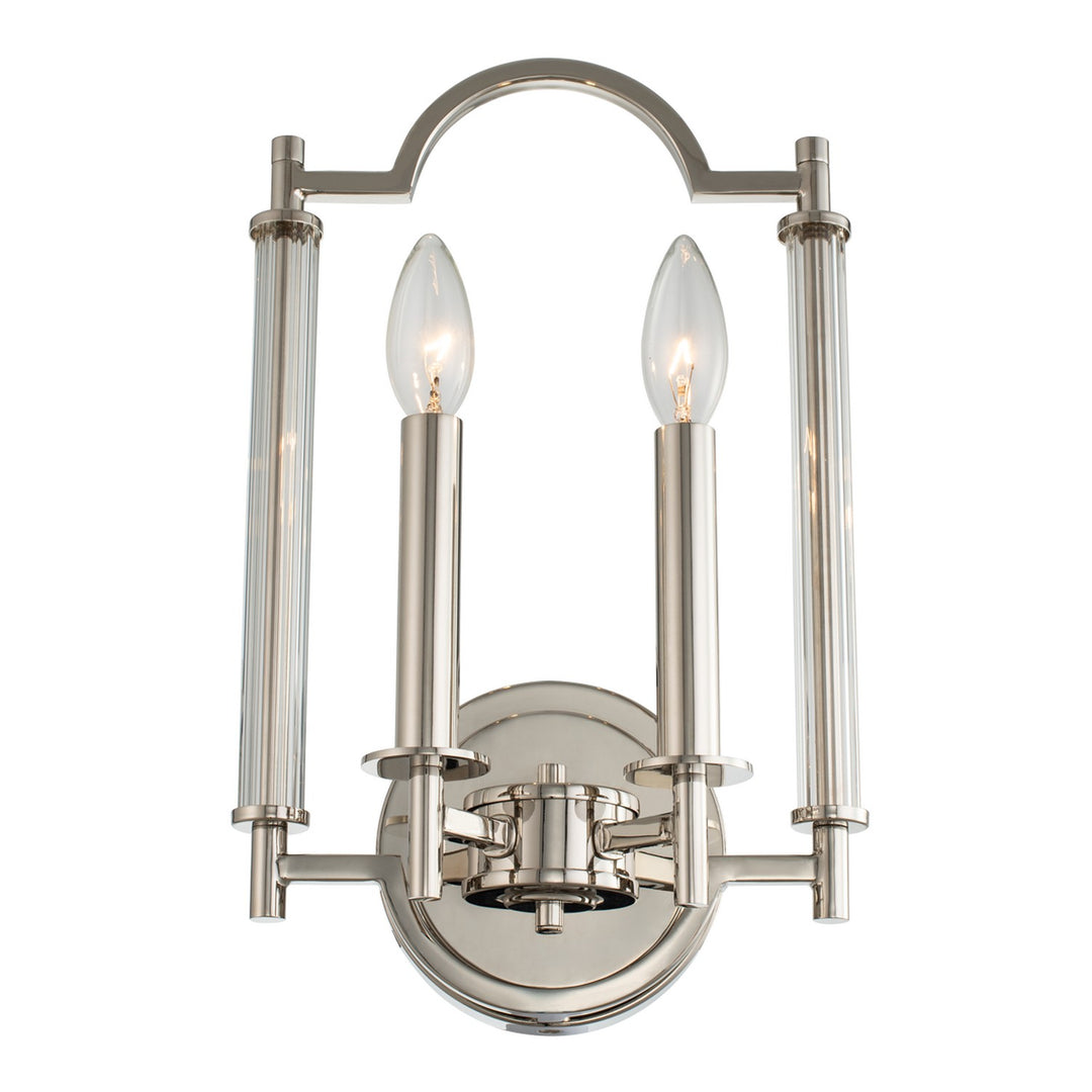 Kalco Provence 512922PN Wall Sconce Light - Polished Nickel