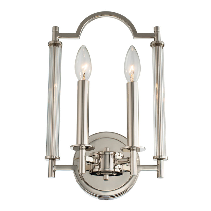 Kalco Provence 512922PN Wall Sconce Light - Polished Nickel