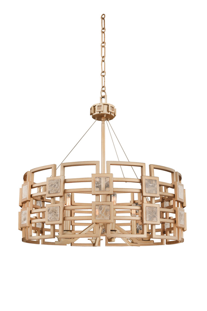 Kalco Metropolis 500651MG Pendant Light - Modern Gold