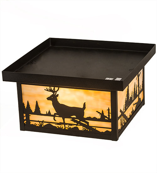 Meyda Tiffany Hyde Park 190005 Ceiling Light - Oil Rubbed Bronze