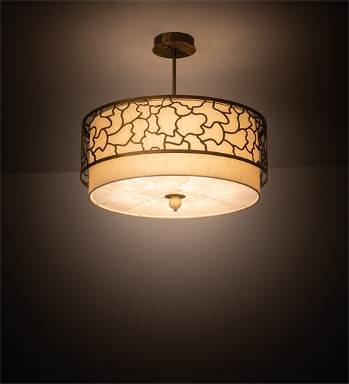 Meyda Tiffany Deserto Seco 190175 Chandelier Light - Brass Tint